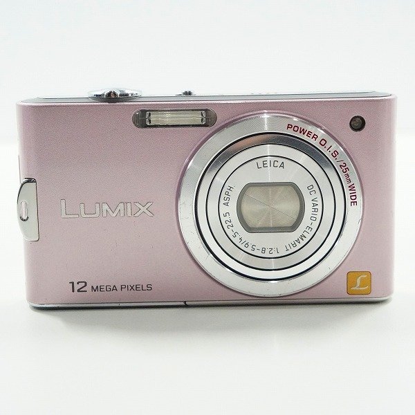 【動作確認済み】デジカメ　Panasonic DMC-FX60 ピンク Panasonic/パナソニック LUMIX DMC-FX60 ピンク コンパクトデジタル