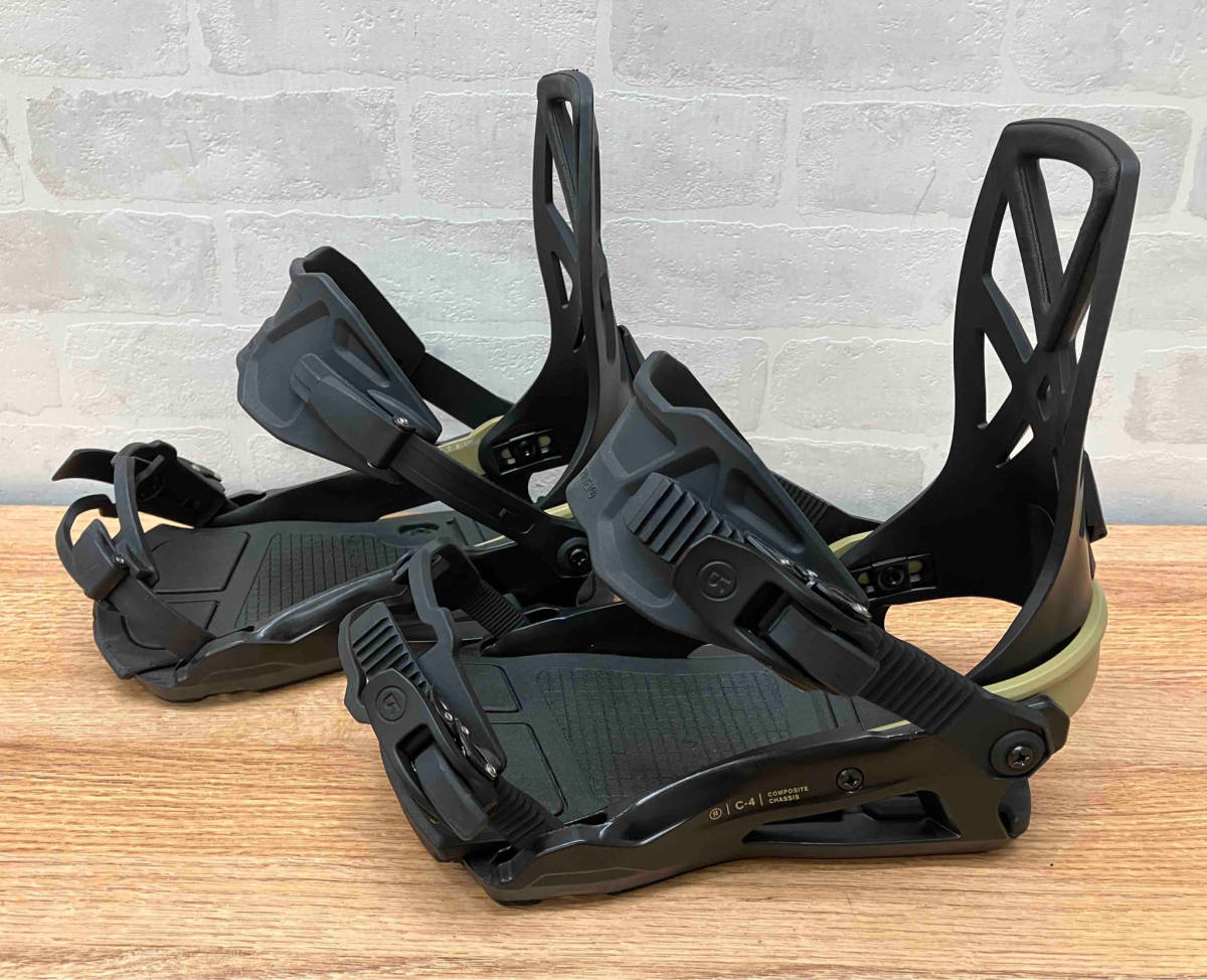 スノーボードブランドビンディング メンズ RIDE/C-4 OLIVE【M】 RIDE ビンディング ライド C-4 Olive オリーブ スノーボード
