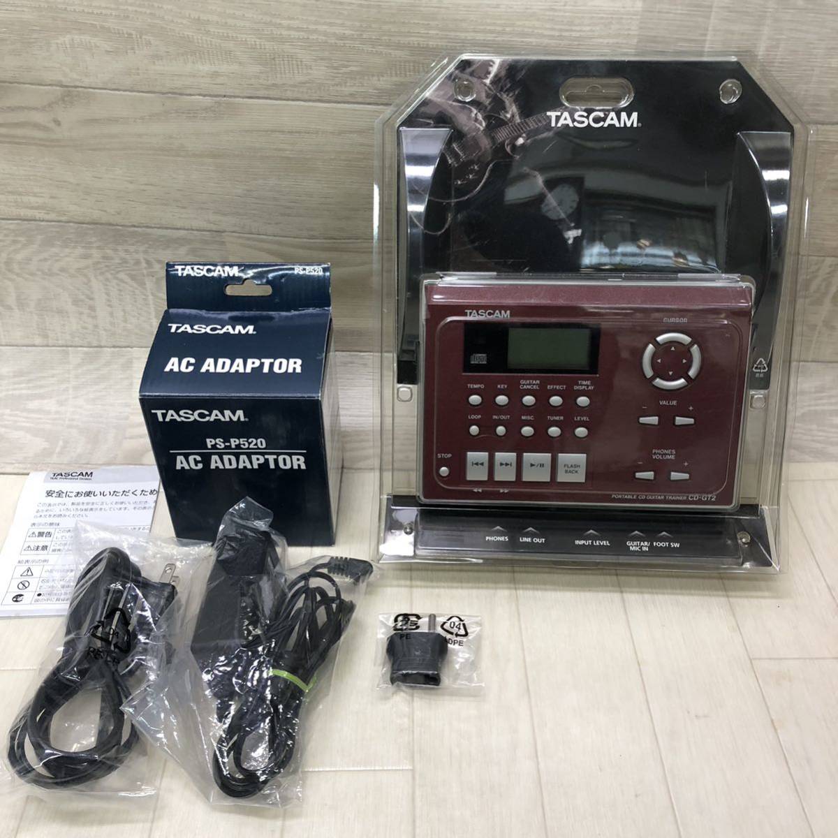 通電確認済み TASCAM タスカム CD ギタートレーナー CD-GT2