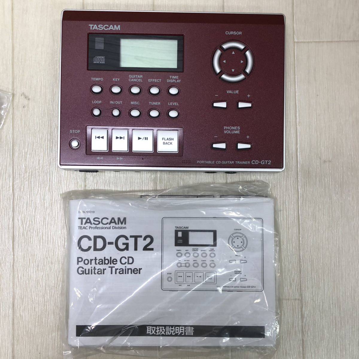 通電確認済み TASCAM タスカム CD ギタートレーナー CD-GT2