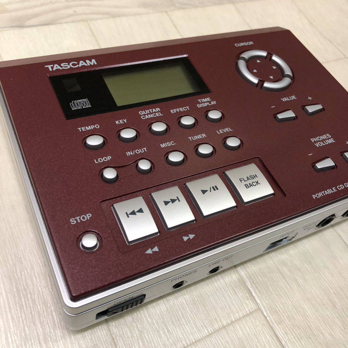 通電確認済み TASCAM タスカム CD ギタートレーナー CD-GT2