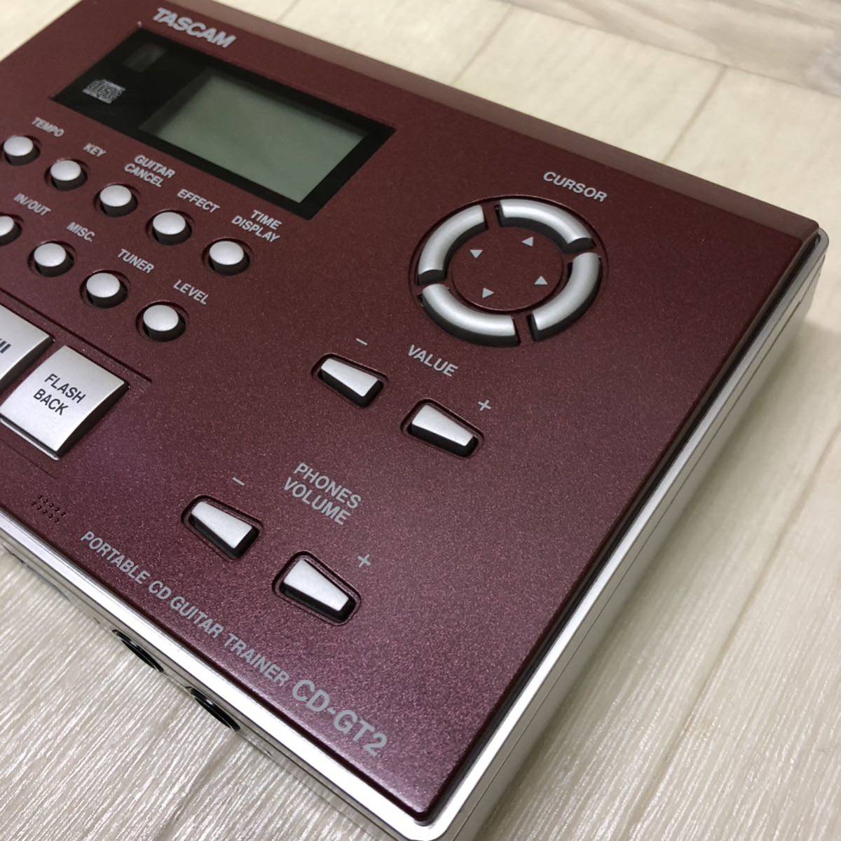通電確認済み TASCAM タスカム CD ギタートレーナー CD-GT2
