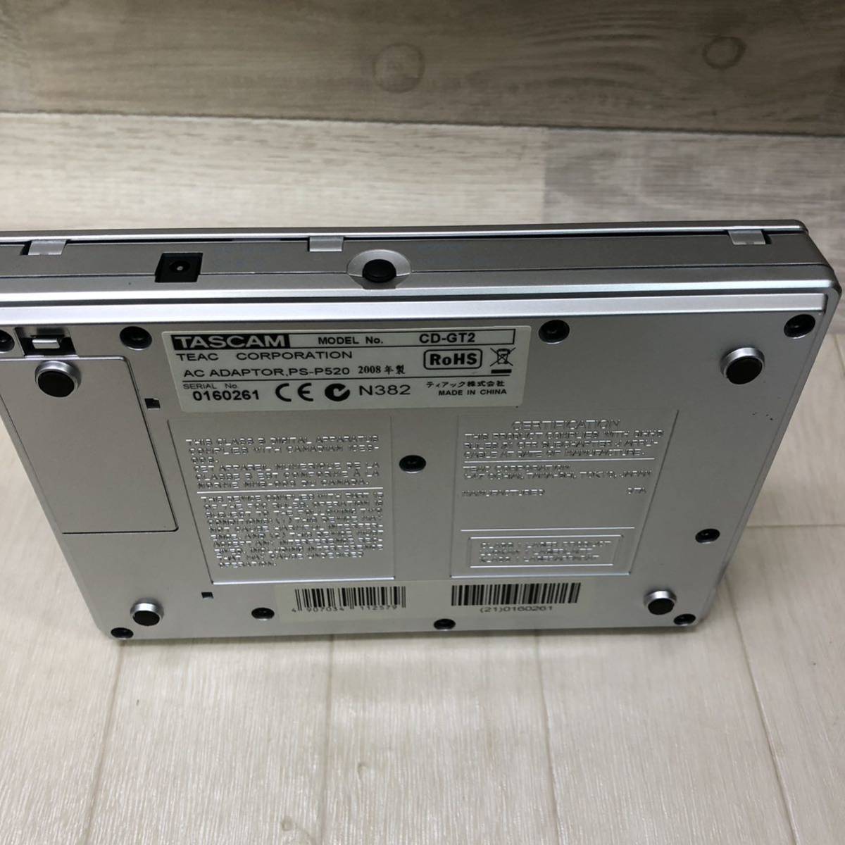 通電確認済み TASCAM タスカム CD ギタートレーナー CD-GT2