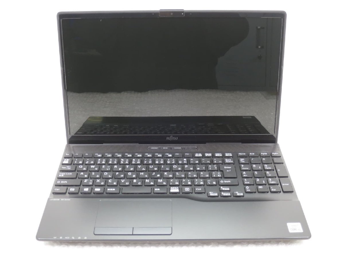 ジャンク品　Fujitsu Lifebook 15.6インチ ブラック LIFEBOOK 富士通 ジャンク（シリーズライフブック（富士通））（ノート