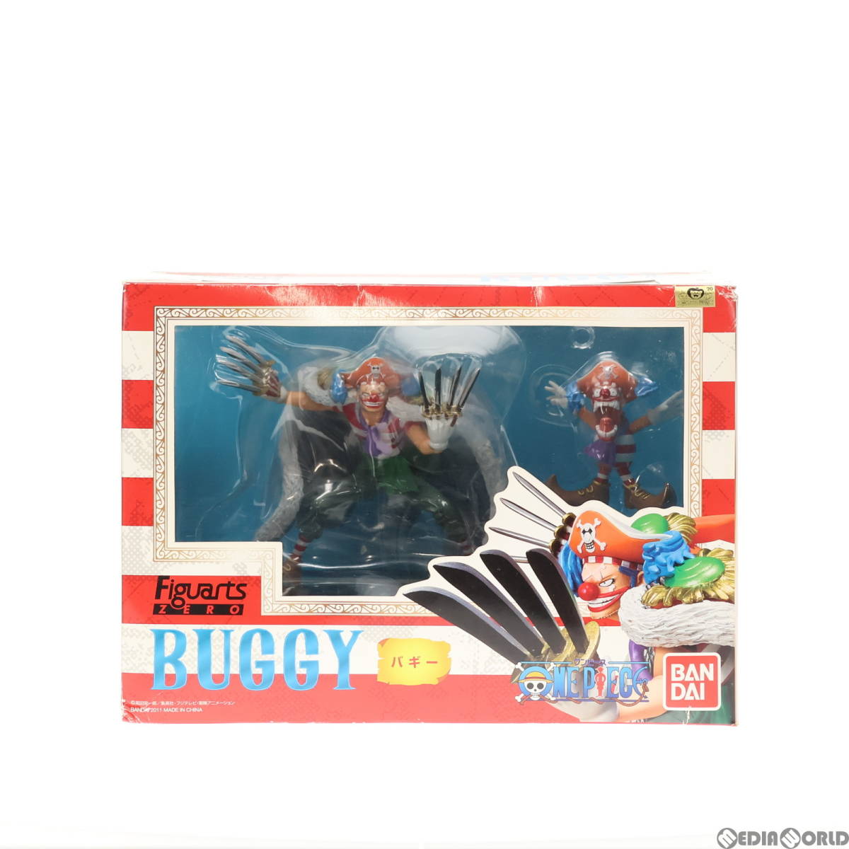 中古】[FIG]フィギュアーツZERO バギー ONE PIECE(ワンピース) 完成品