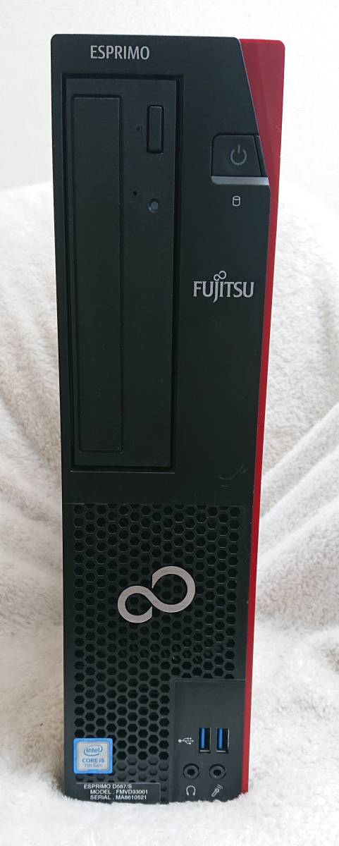 Windows11☆新品高速SSD※大容量メモリー☆Fujitsu ESPRIMO D587/S 第7