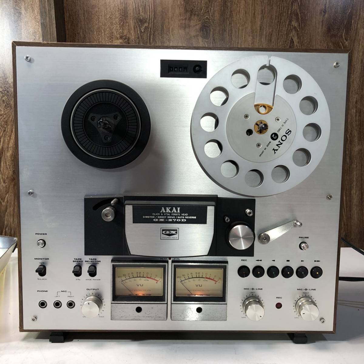 TEAC製 10号リールクランパー 2個1組 TEAC TZ−612 クランパー 10