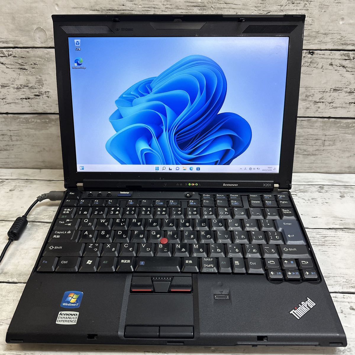 中古品】Lenovo X201 ThinkPad ノートパソコン Windows 11 Pro Core i5 