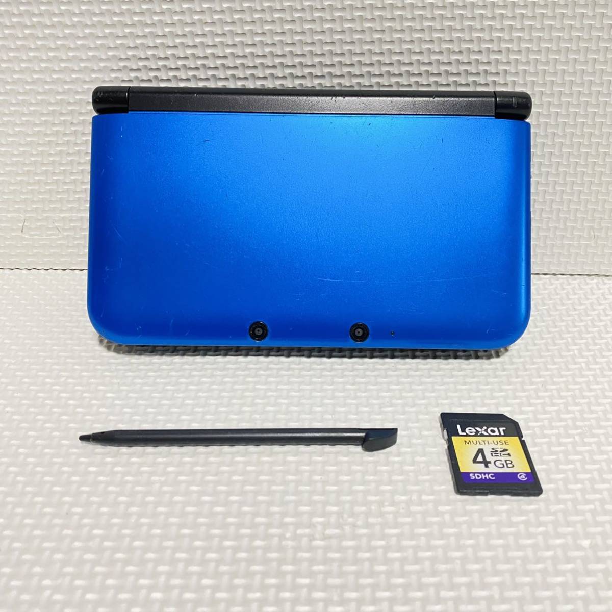 最安値，豊富な 1円 ニンテンドー3DS LL ブルー &times; ブラック Nintendo 任天堂 タッチペン SDカード メモリー SPR-001 JPN ゲーム機 本体 DS 3DSLL(ニンテンドー3DS LL本体)｜売買されたオークション情報、yahooの商品情 ニンテンドー3DS LL本体