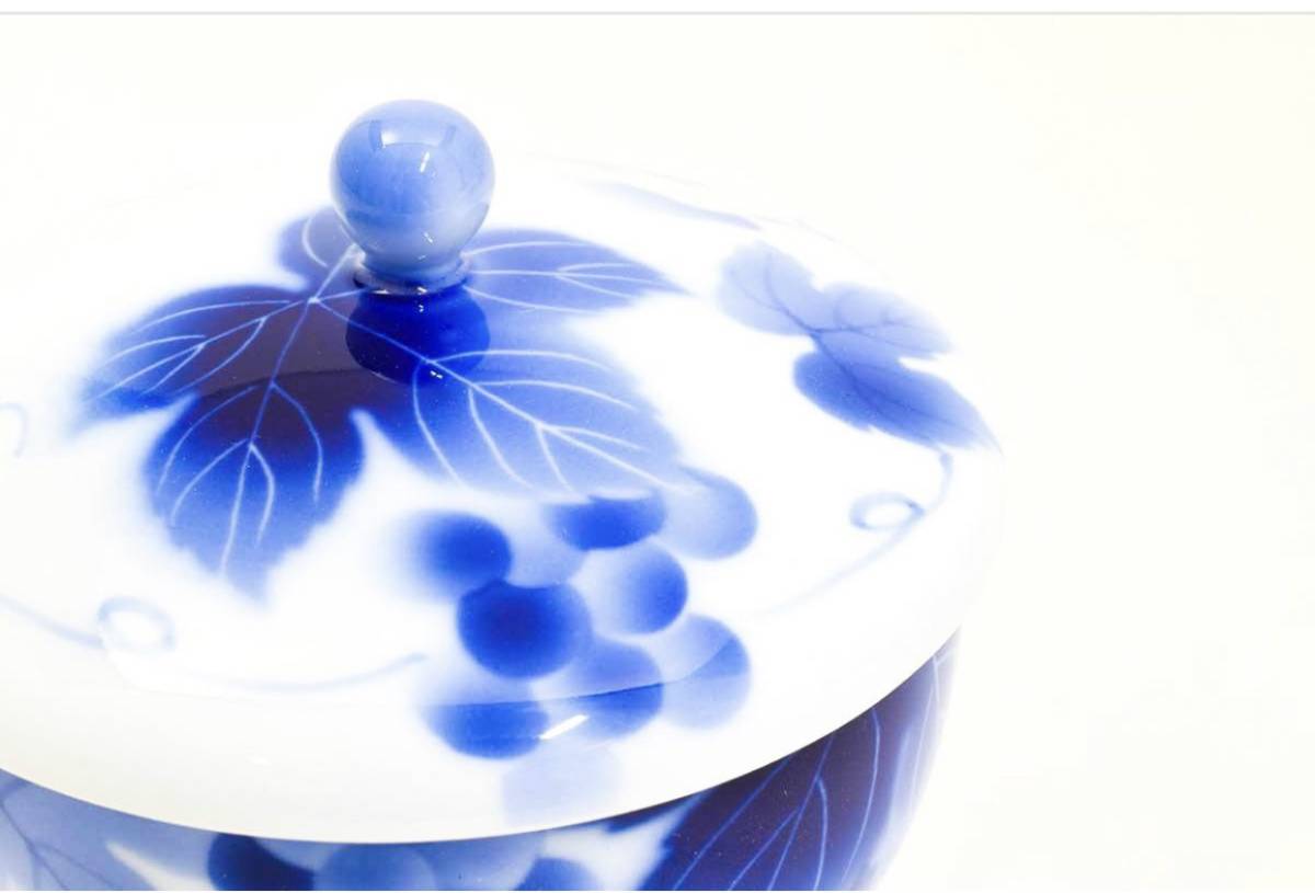 深川製磁 ブルーワイナリー 汲出碗揃 5客セット 元箱有り 560768 深川