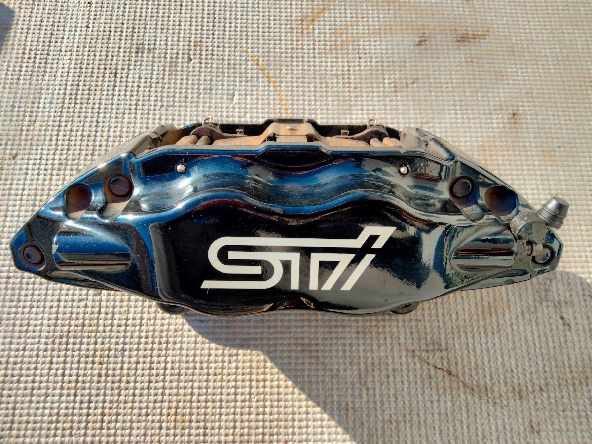 STI インプレッサ WRX ブレーキキャリパー⁄ローター フロント⁄F4POT