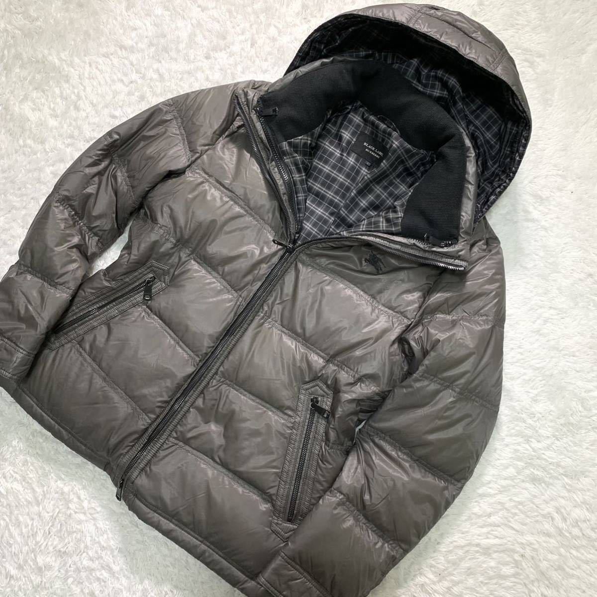 希少・Lサイズ】BURBERRY BLACK LABEL インナーベスト付 ダウン