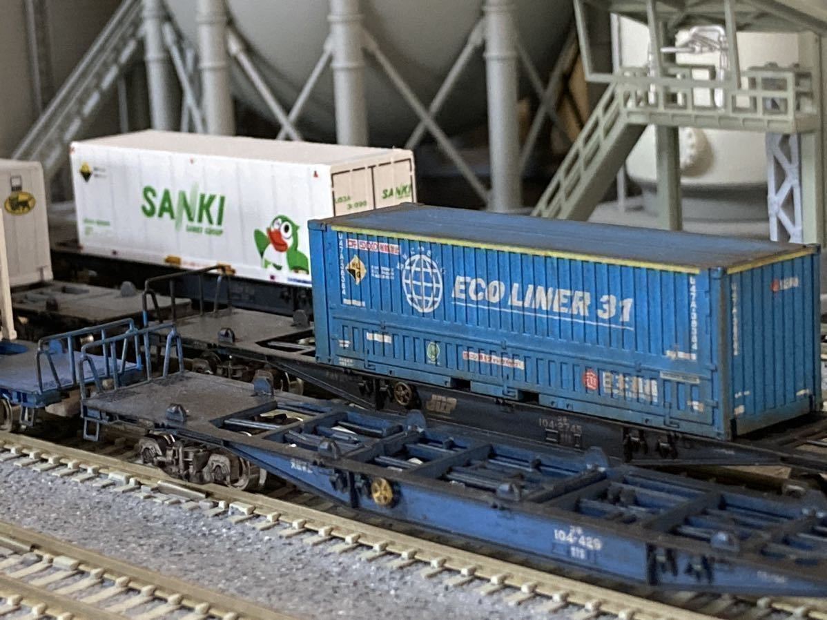 tomix コキ 16両セット 東海道 山陽 コキ107 コキ106 コキ104 車番違い