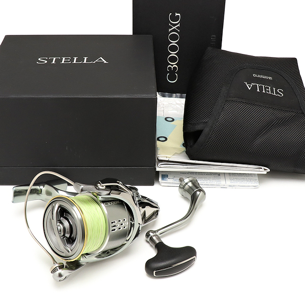 18ステラ STELLA C3000XG スピニングリール 予備スプール付き 18ステラ STELLA C3000XG スピニングリール 予備スプール付き