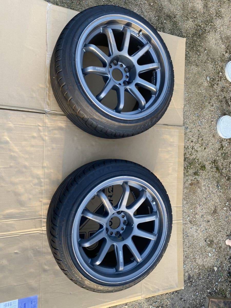 直接取引のみ 5次元5ZIGEN FIREBALL 17インチ10j +12 5穴 114.3 2本 