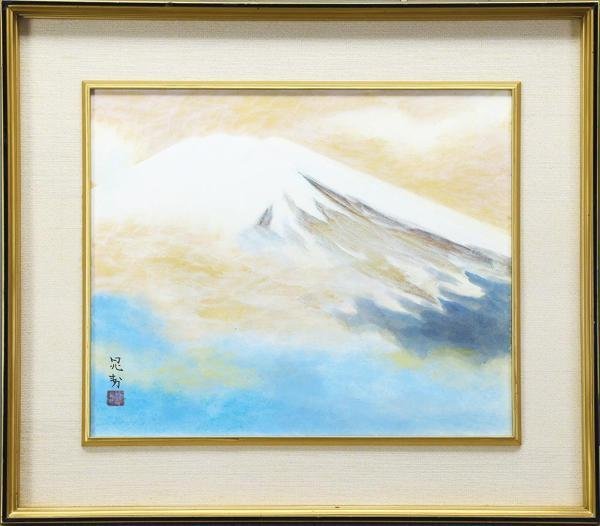 10号 金落款 金泥 本物浮世絵木版画 江戸期 いわの美術 【真作】【