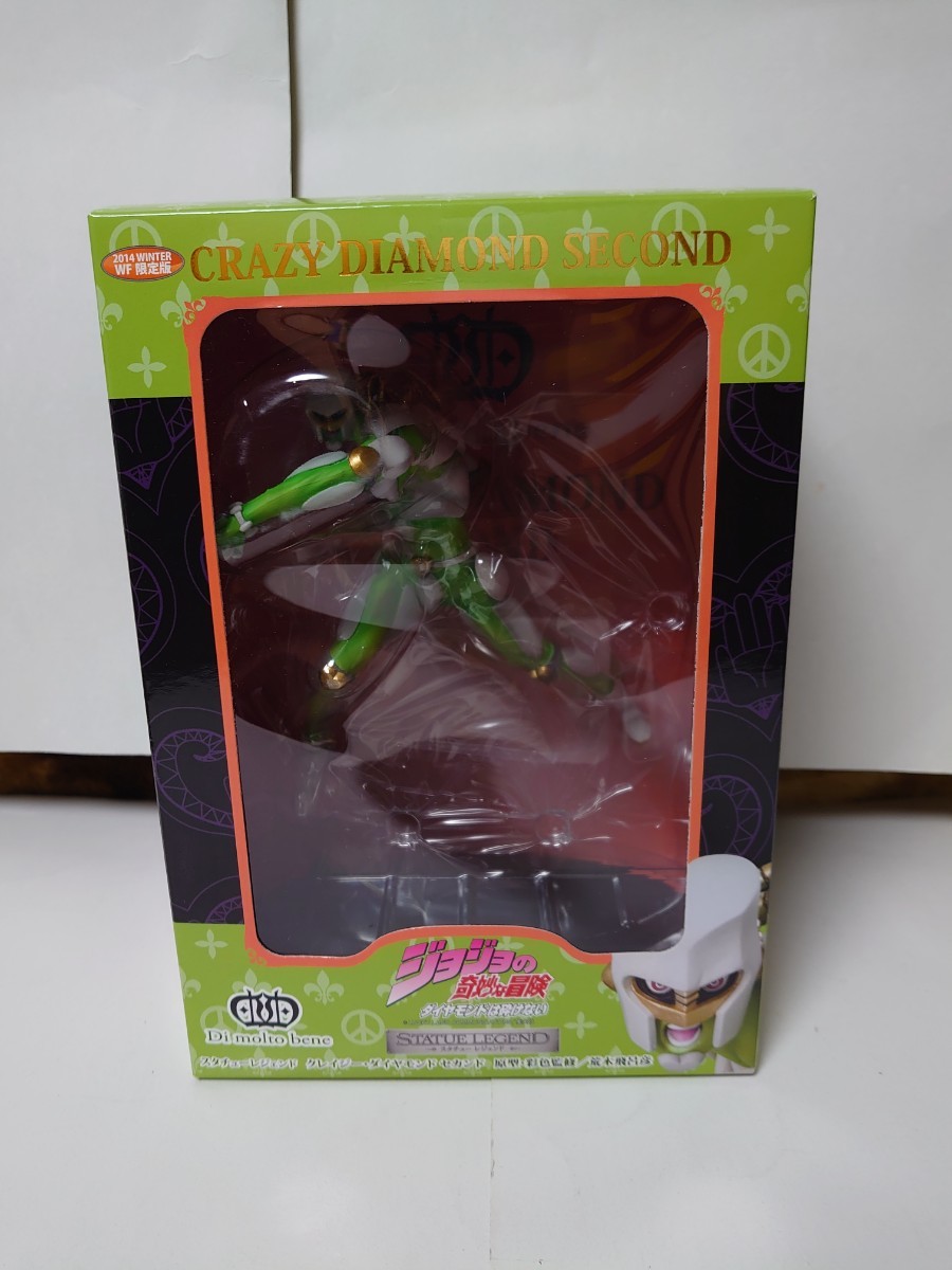 新品 未開封 ジョジョの奇妙な冒険 スタチューレジェンド 第4部 ダイヤモンドは砕けない クレイジー ダイヤモンド 2nd SECOND WF2014 限定