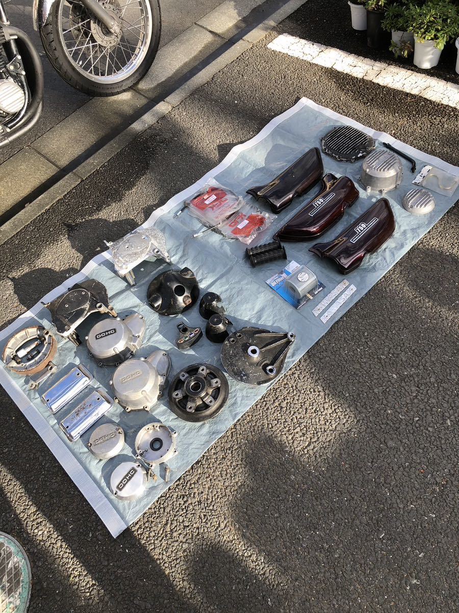 z1 z2 純正部品　社外部品　色々　当時　fx z1r mk2 750d a4a5 キジマ　