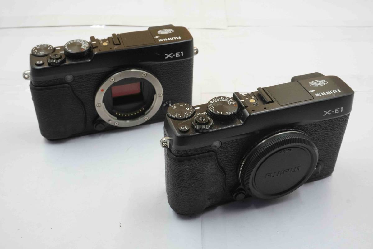富士フィルム Fujifilm X-E1 黒 本体のみ 動作未確認 [ジャンク/現状品 