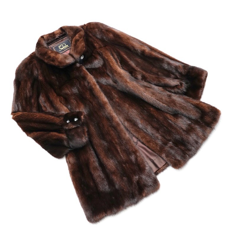 MF8321□マホガニーミンク*Syobido*ミンクファー*MINK*リアルファー 
