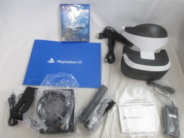 【同梱可】優良品 ゲーム プレイステーション4 PSVR PS4専用 SONY ソニー VR ヘッドセット CUH-ZVR2 箱付き