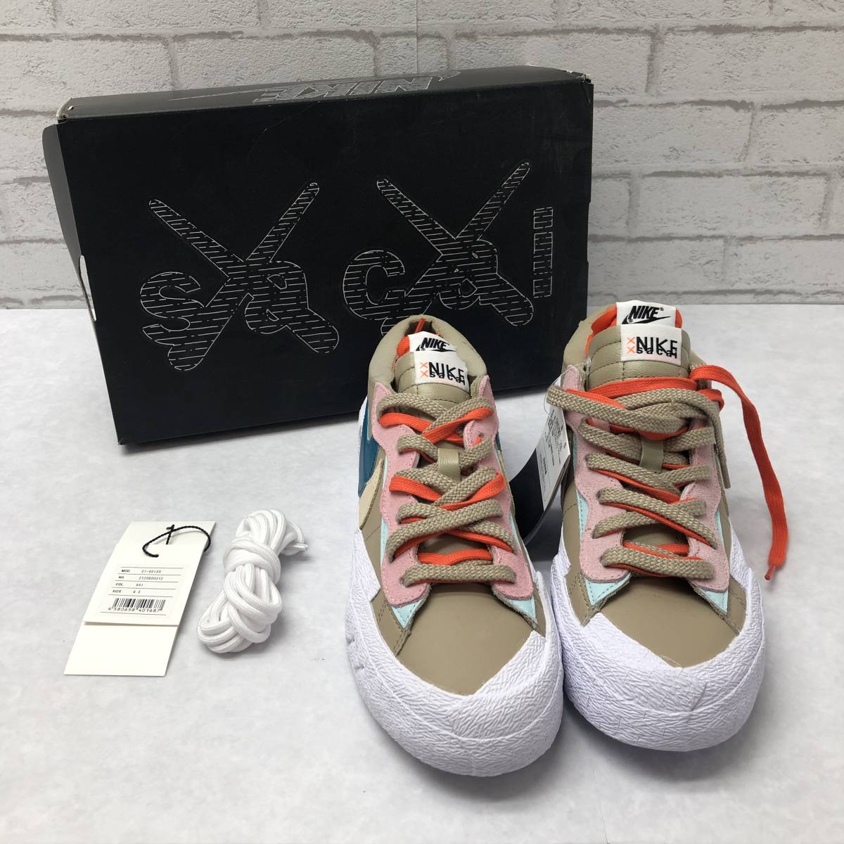 USA製 オールレザー New Balance M996MUB WHITE US9 27cm 美品 中古 