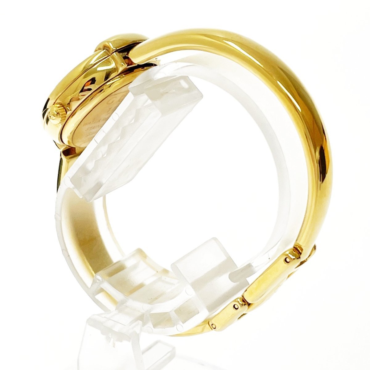 1円スタート】【箱付き】GUCCI グッチ 1400L バングル GP ゴールド文字 