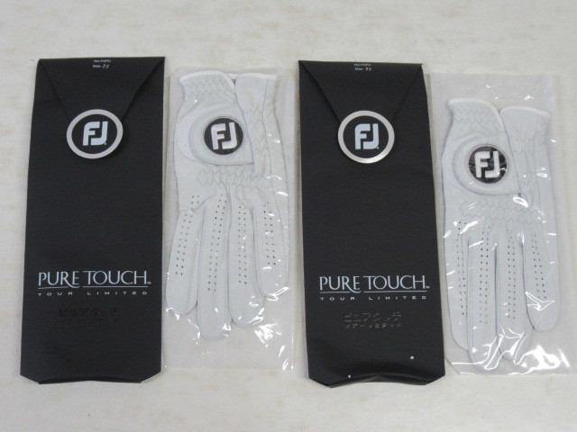 フットジョイピュアタッチゴルフグローブ23cm2枚 フットジョイ ピュア