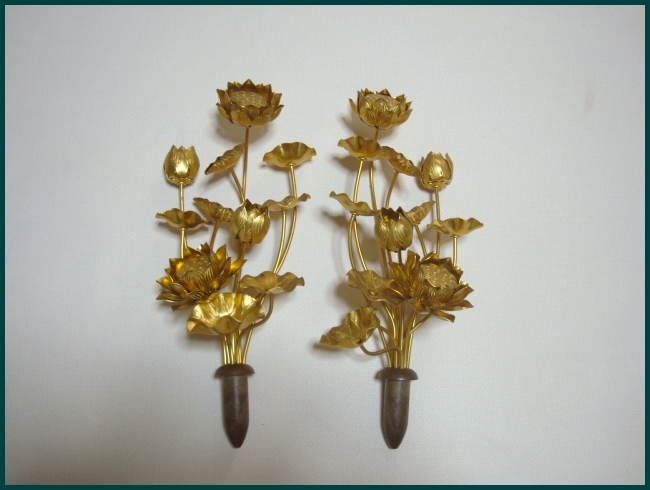 仏具　常花　11本立　アルミ製　USED品