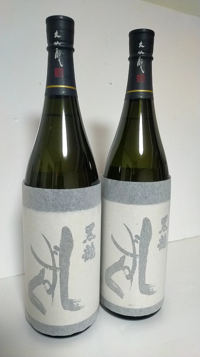黒龍　大吟醸　しずく　製造年月 ２０２３年11月 1800ml 2本　　　　　　　　　　　　　　　　　　　　　　　　　　
