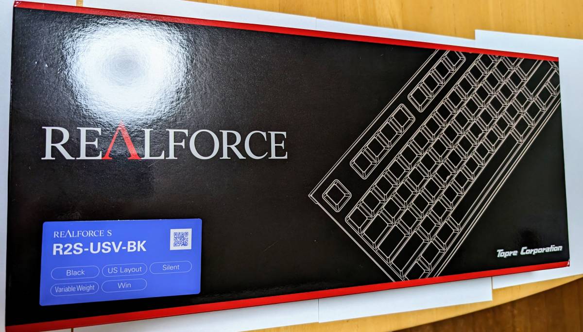 REALFORCE S 東プレ リアルフォース REALFORCE S R2S-USV-BK US配列 