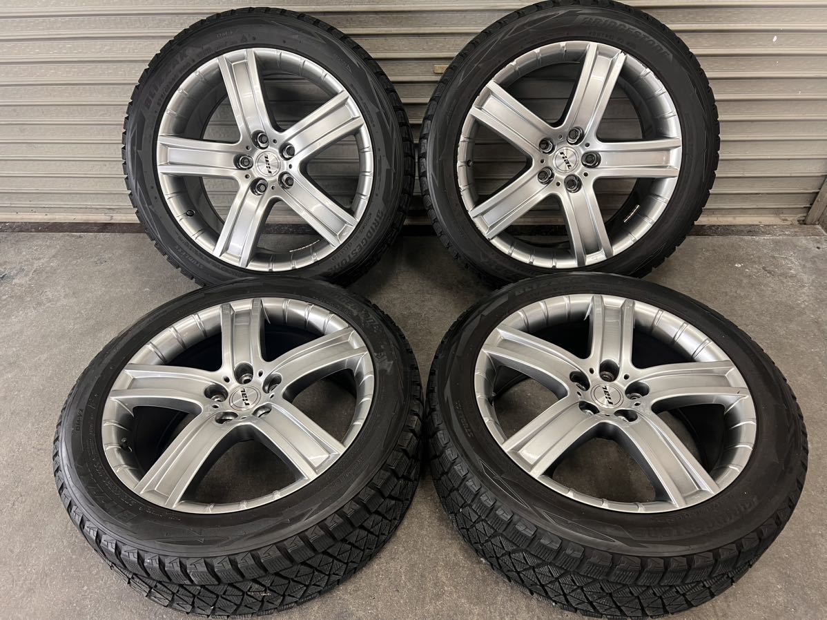 【送料込】【即決・即発送】中古4本セット　275/45R20 9J5H130+60 スタッドレスタイヤBLIZZAK カイエン Q7 トゥアレグ 2026年最新Yahoo!オークション -275／45r20の中古品・新品・未 -275-45-20 メルセデスベンツ W212 S212