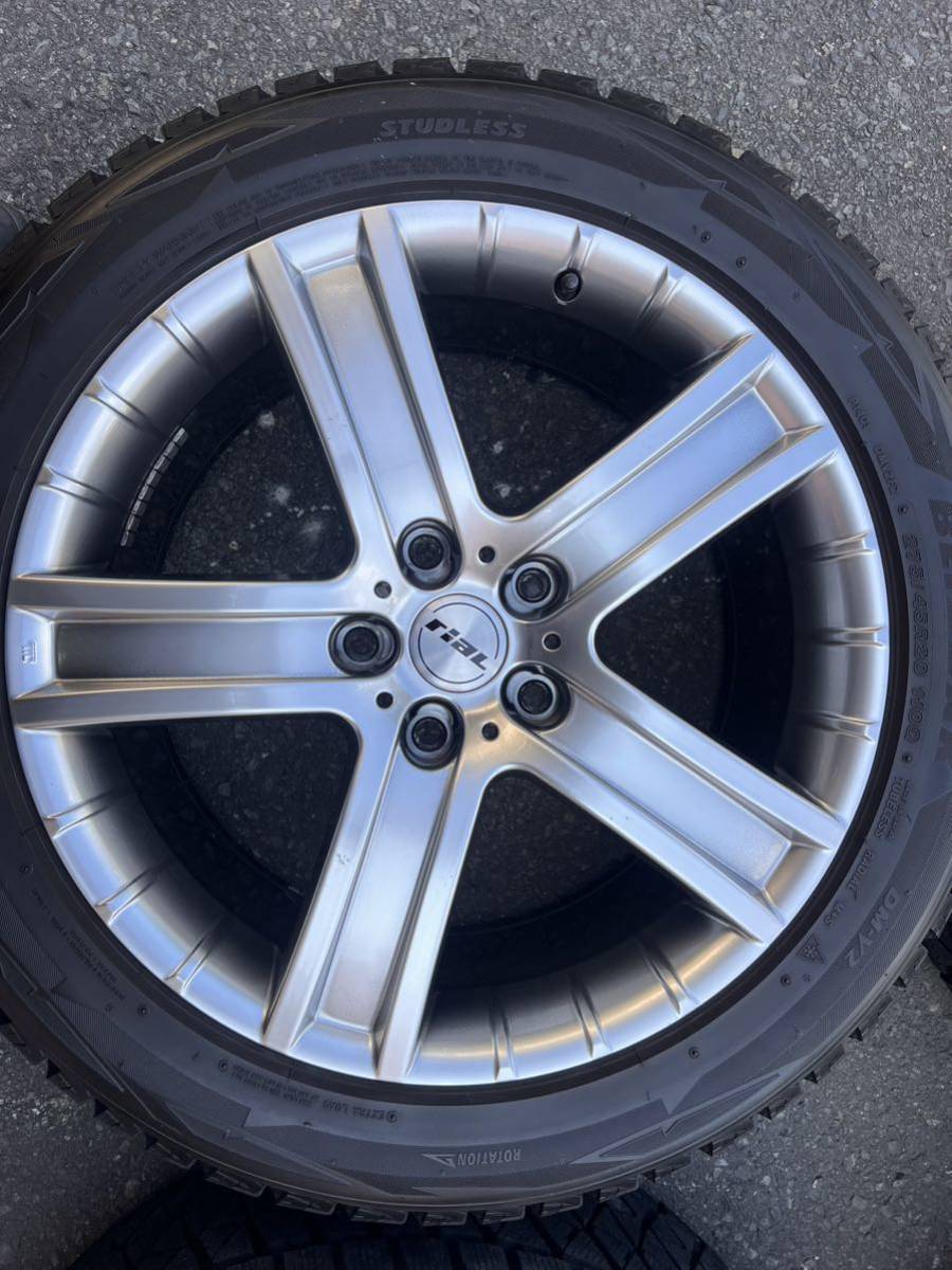 【送料込】【即決・即発送】中古4本セット　275/45R20 9J5H130+60 スタッドレスタイヤBLIZZAK カイエン Q7 トゥアレグ 2026年最新Yahoo!オークション -275／45r20の中古品・新品・未 -275-45-20 メルセデスベンツ W212 S212