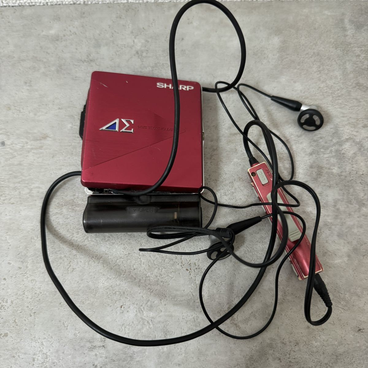 SHARP MDヘッドホンプレーヤー MD-ST70-P 公式通販