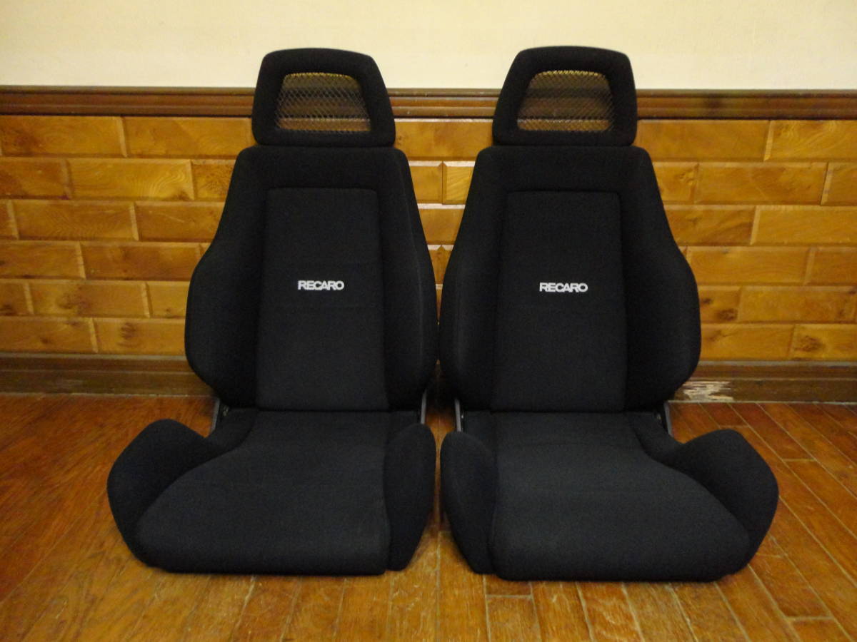 ☆RECARO LS ブラック 正規品 2脚セット RECARO SR2 ブラック×グレー ☆RECARO LS ブラック 正規品 2脚セット RECARO SR2 ブラック×グレー