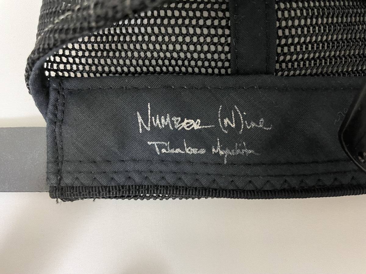 □ NUMBER(N)INE ナンバーナイン 06ss ガンズ期 FUCK パッチ メッシュ