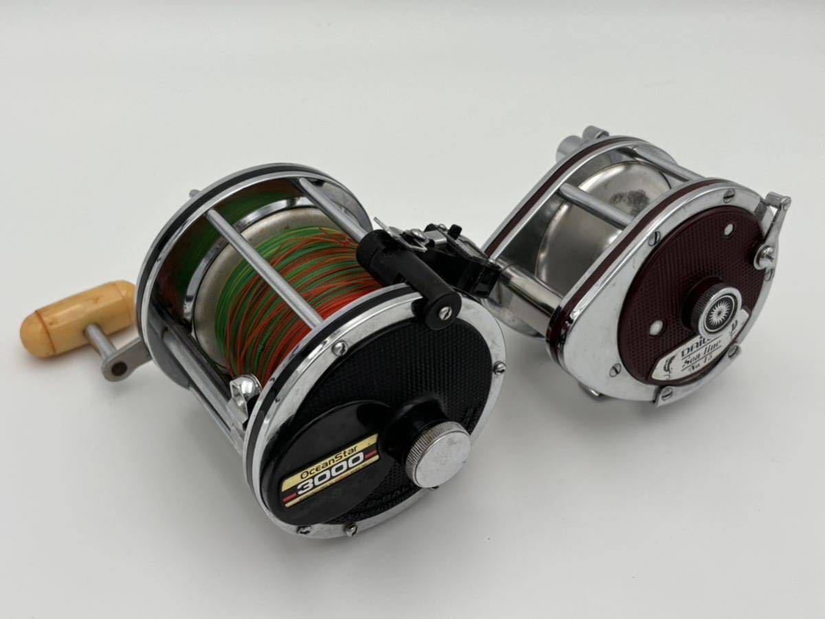OceanStar 3000 ベイトリール DAIWA Ocean Star 3000 Sea-line No.45 2個 リール ダイワ 釣具 船用