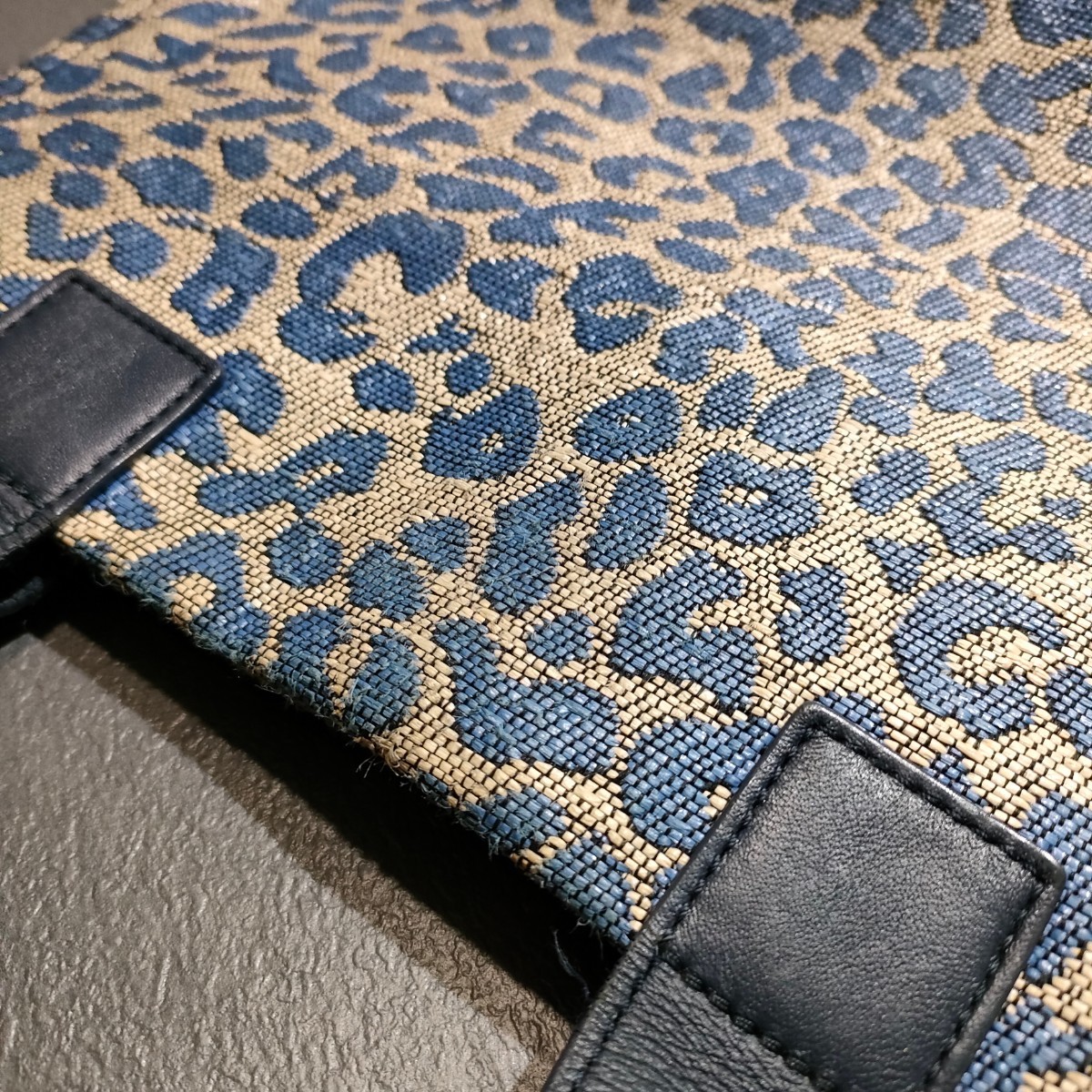 TORY BURCH レオパード トートバッグ ハンドバッグ 豹柄 ヒョウ