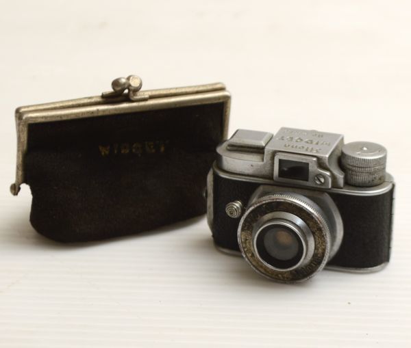 N655M09T//ミニカメラ jilona MIDGET ミゼット フィルムカメラ 超小型 豆カメラ　※現状品劣化あり
