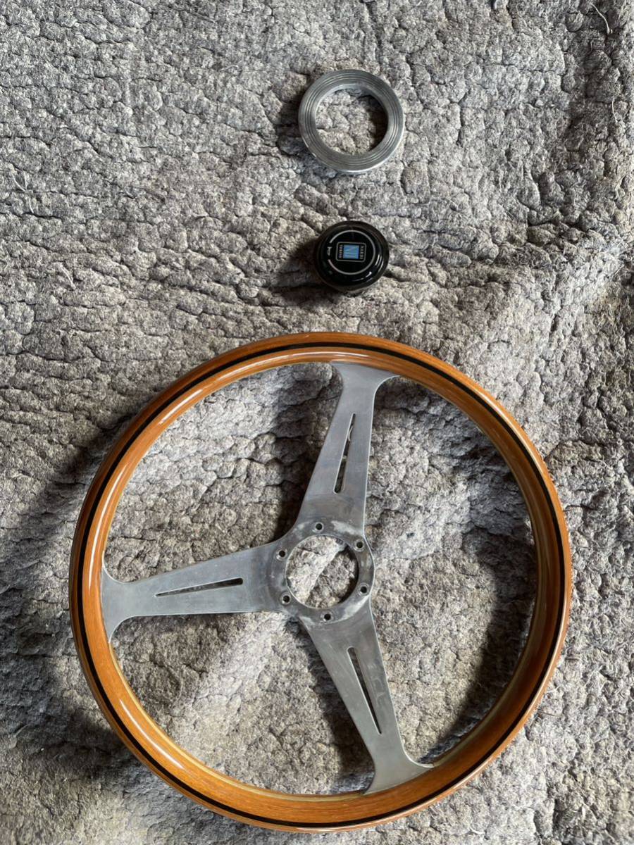 パーソナル PERSONAL 大径ウッドステアリング 39パイ 当時物 Yahoo