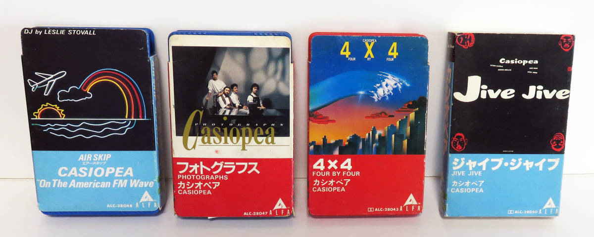 ☆＜稀少品＞CASIOPEA カシオペア アルバムカセットテープ（4×4・Jive