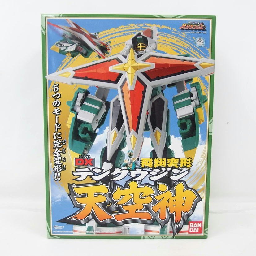 出品その４　ハリケンジャー　DX 飛翔変形　天空神　テンクウジン 1円【極美品】BANDAI バンダイ/未開封 DX飛翔変形天空神 忍風