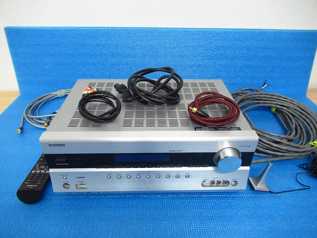 オンキョー TX-SA607 AVアンプ リモコン付き 管理ap TX-SA607 ONKYO AV