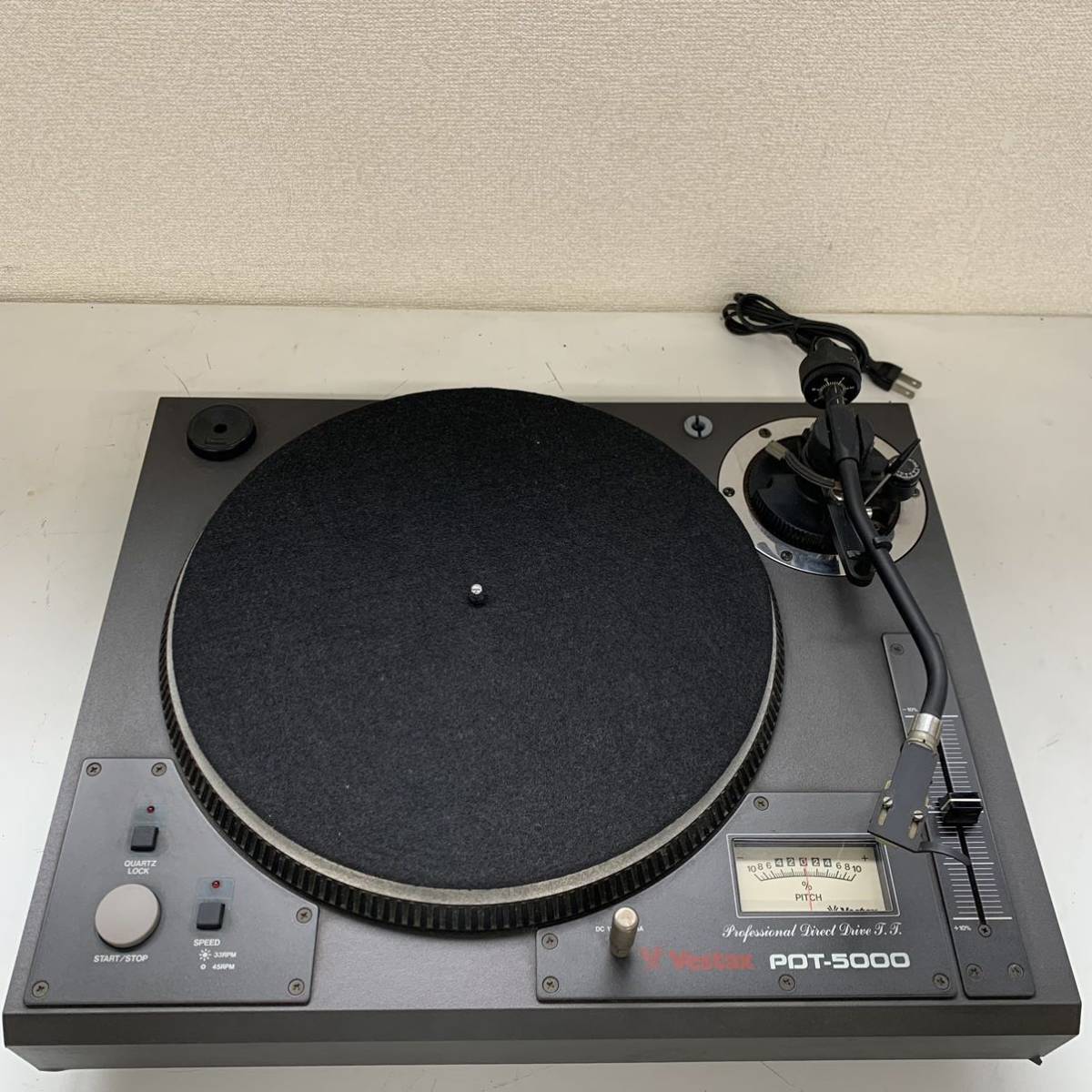 Ja-1】 Vestax PDT-5000 ターンテーブル ベスタックス レコード DJ