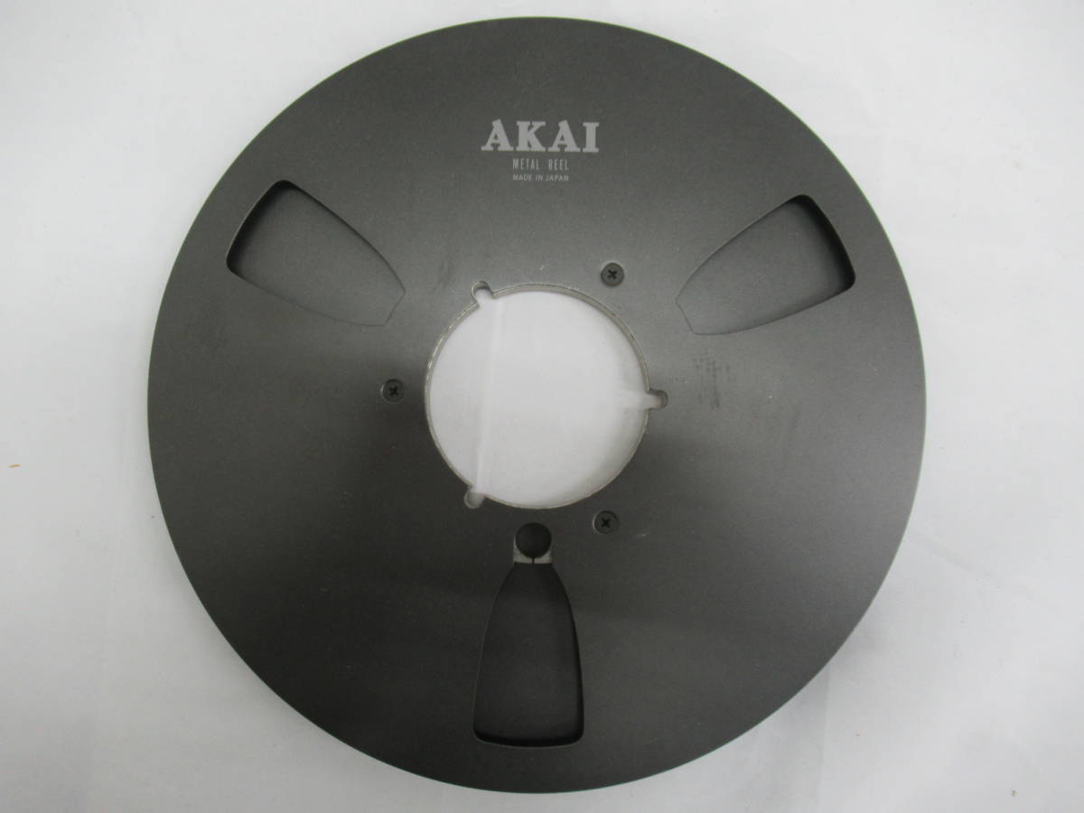 ジャンク品 4枚セット】TEAC/Scotch/maxell/AKAI メタルリール 空