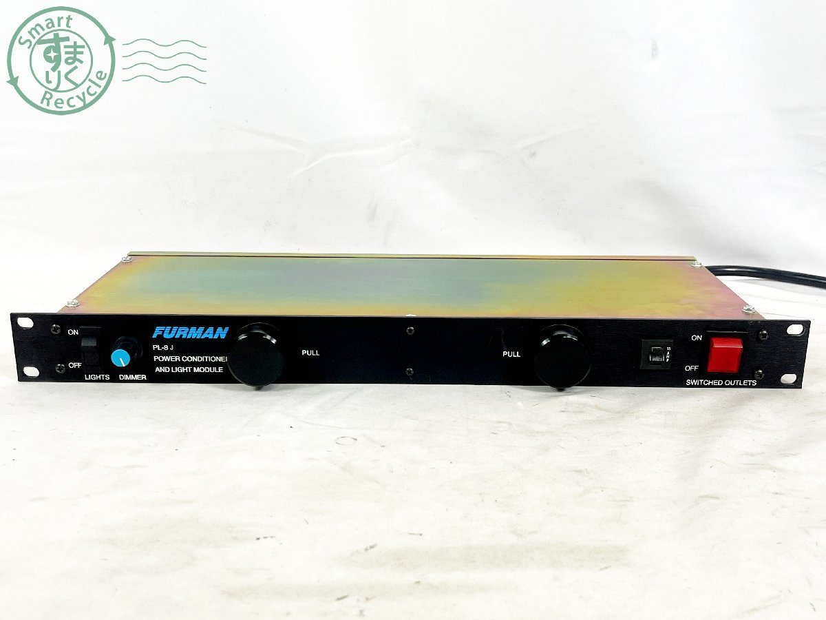 FURMAN PL-8J パワーコンディショナー ファーマン 電源タップ 12641725 □ FURMAN ファーマン PL-8J パワーコンディショナー ライト