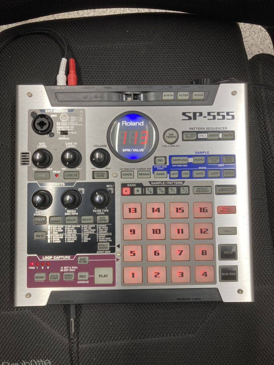 Roland SP-555 ローランド サンプラー D-BEAM