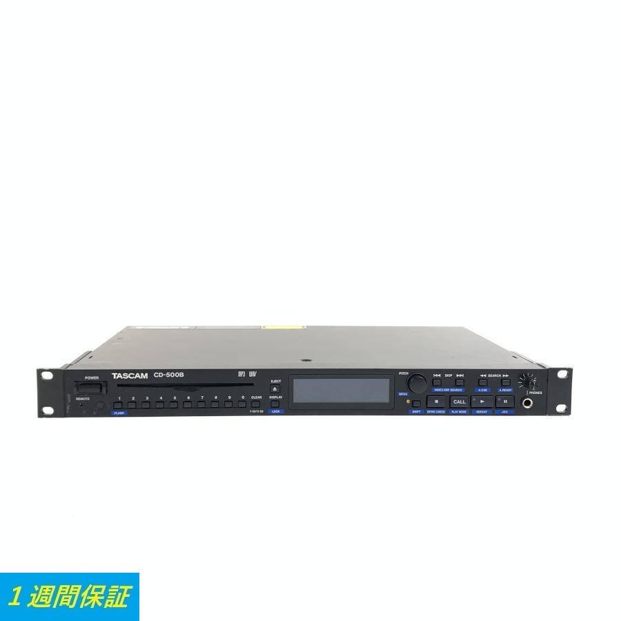TASCAM タスカム CD-500B CDプレーヤー◆1週間保証【TB】