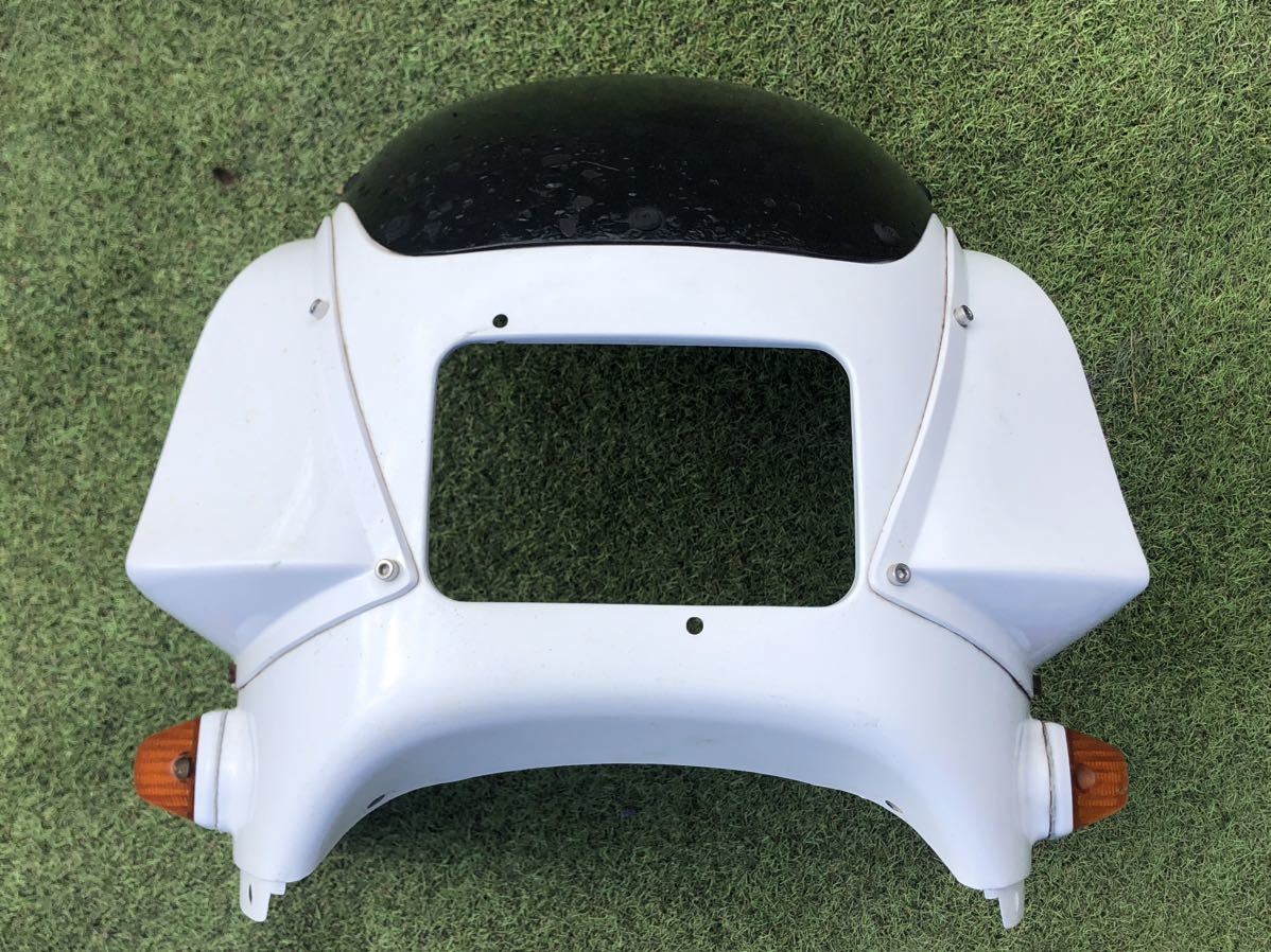 ヤマハTZR250 純正フロントアッパーカウル一式 ナックルガード ウィンカー スクリーン ウレタン塗装 2XT YAMAHA