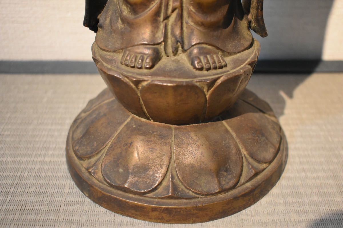 GE】Y1012【コレクター所蔵品】時代 金銅仏 /仏教美術 骨董品 時代品